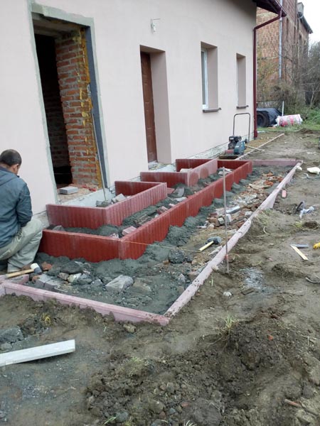 Schody z kostki brukowej Rzeszów